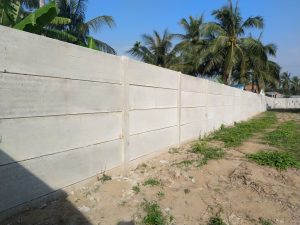 Hàng rào bê tông lắp ghép